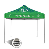 Prime Hex Aluminum Pop Up Canopy Tent 10ft x 10ft