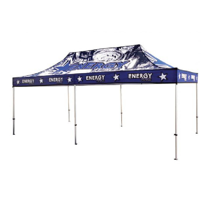 Prime Hex Aluminum 20ft x 10ft Custom Pop Up Canopy Tent