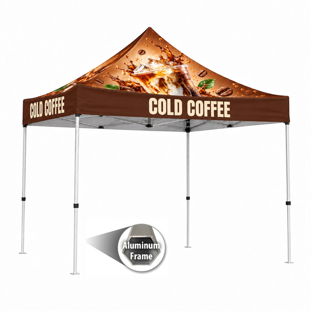 Aluminum Pop Up Canopy Tent 10ft x 10ft (FREE GROUND SHIPPING) (MSRP)