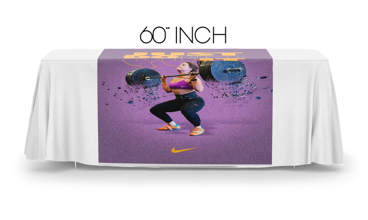 Caminos de mesa de 60" de ancho