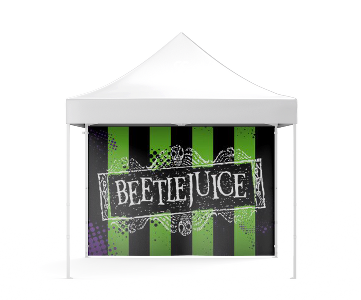 Prime Pop Up Canopy Tent 10ft x 10ft + Backwall + Throw Tablecover (C)