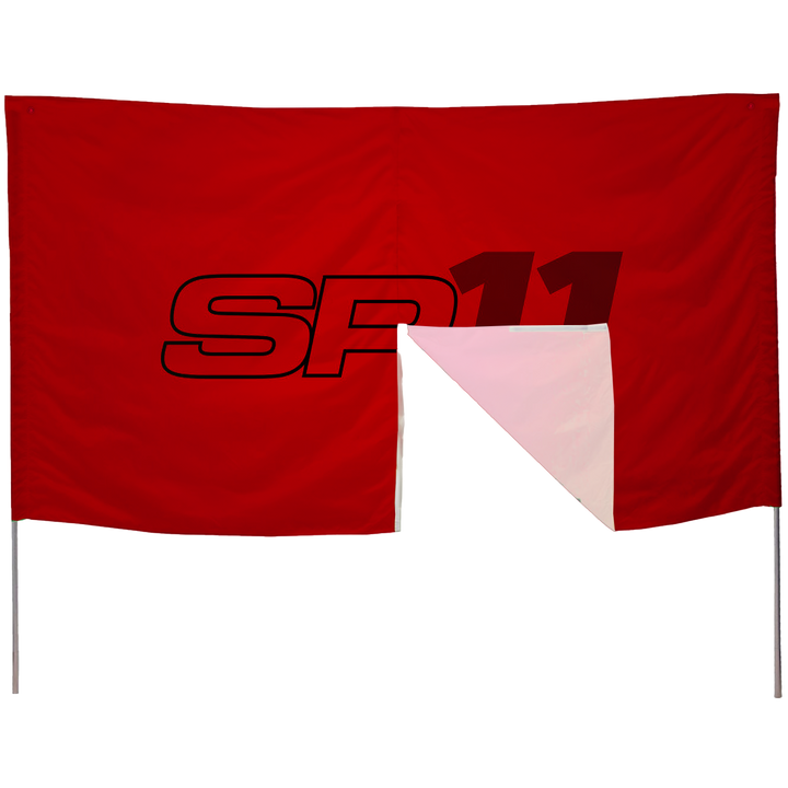 Custom Breakout / Breakaway Banner with Velcro Split and Grommets - 10 ft H x 24 ft W - Poliester (C)