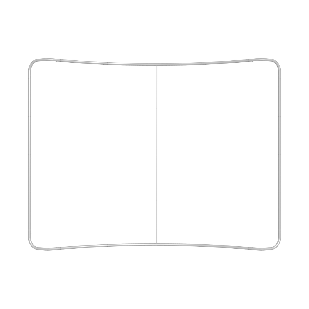 Curve Tubular Tension Backdrop Banner 10´X 8´ (C)