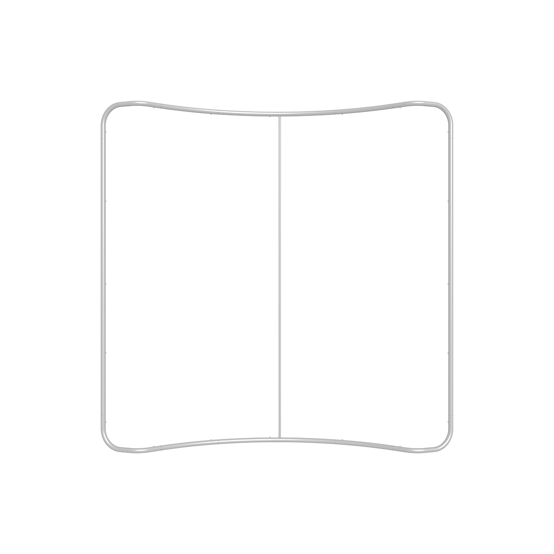 Curve Tubular Tension Backdrop Banner 8´X 8´ (C)