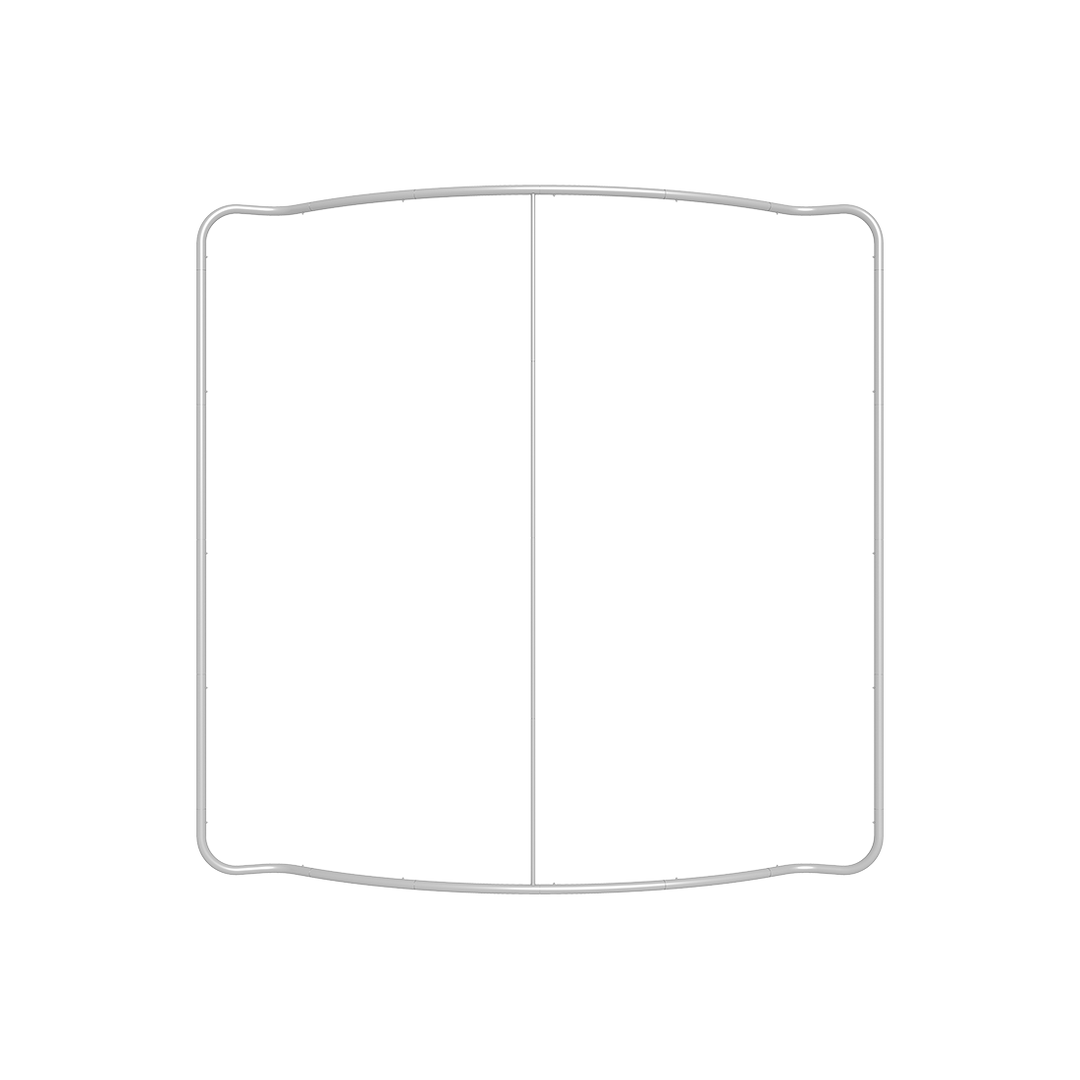 Curve Tubular Tension Backdrop Banner 8´X 8´ (C)