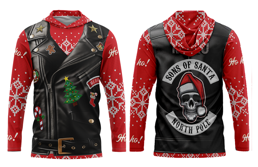 Custom Jersey Hooded T-Shirt (Holiday #13) - E-COM