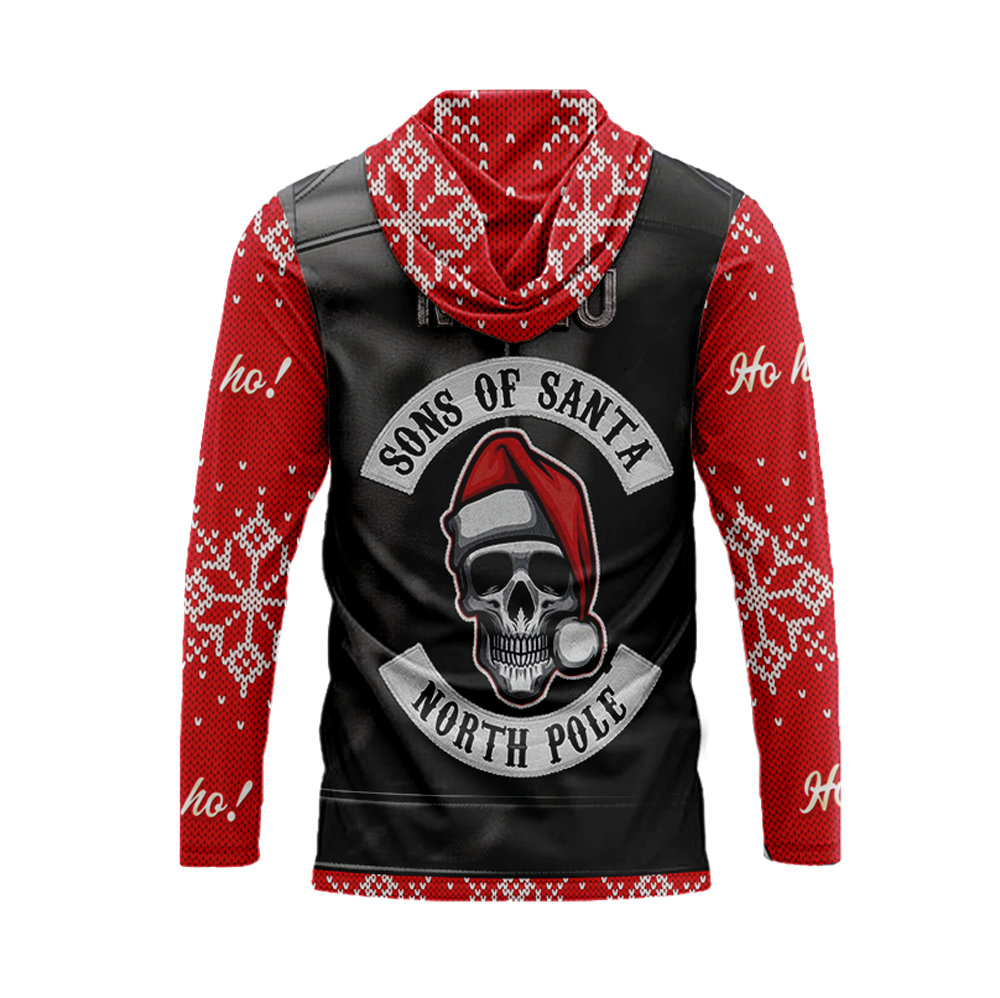 Custom Jersey Hooded T-Shirt (Holiday #13) - E-COM