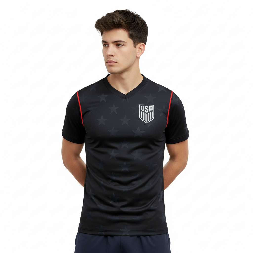 Custom V-Neck Soccer Jersey (C)