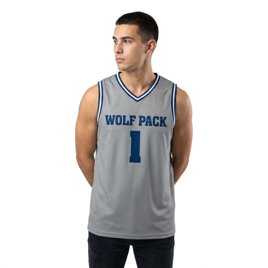 Custom V-neck Sleeveless Jersey (C)