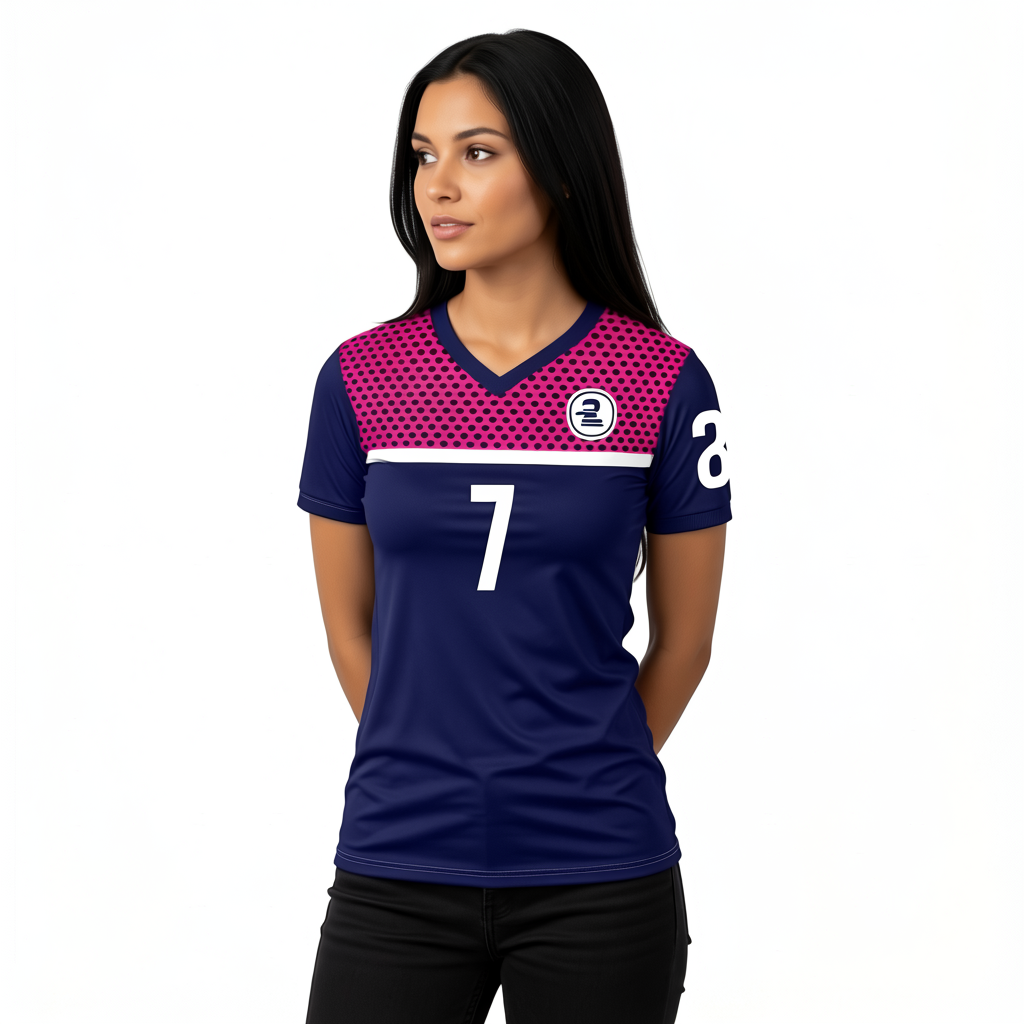 Custom Women's V Neck Tee (C)