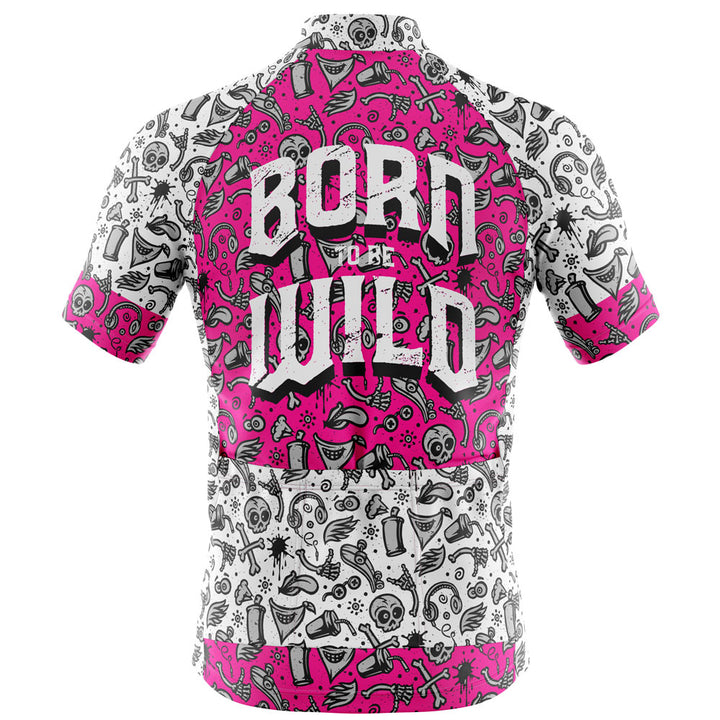 Cycling Jersey - Custom Crew Neck Full Zipper (C)