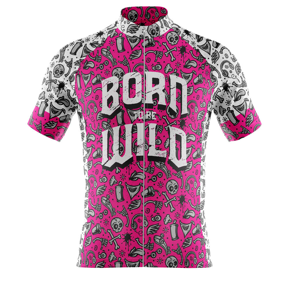 Cycling Jersey - Custom Crew Neck Full Zipper (C)