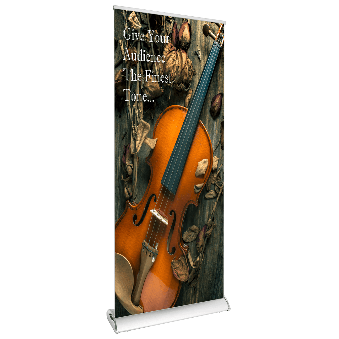 Deluxe Banner Stand – 33.5″ x 87″ (C)