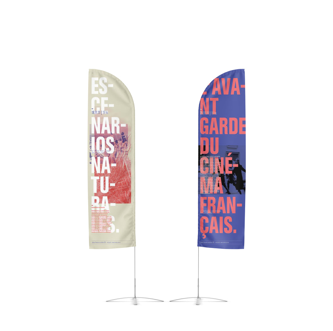 Double Sided 10 ft Feather Flag (C)