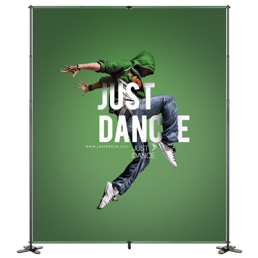 Step & Repeat Backdrop with Graphics 10´X 12´ (C)