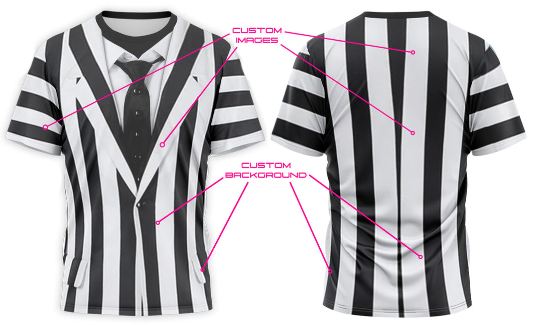 Custom Sublimated Jersey Crew Neck (Standard Fit) (C)