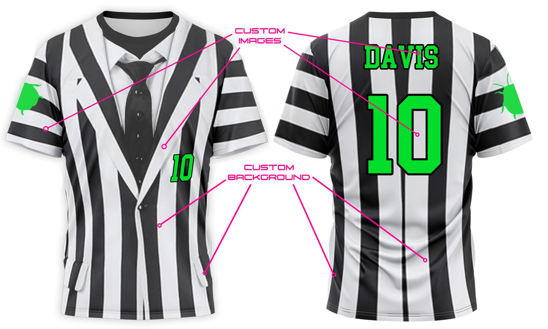 Custom Sublimated Jersey w/ Name and Number (Standard Fit) (C)