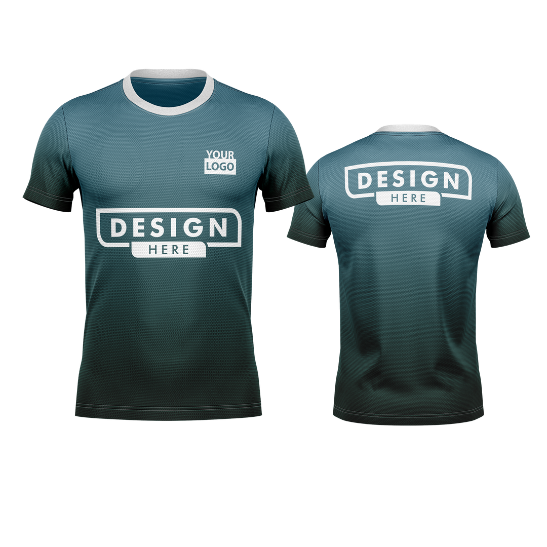 Custom Men's Crew Neck Jersey / Athletic Slim Fit, Micro Mesh, moisture wicking 2023® (C)