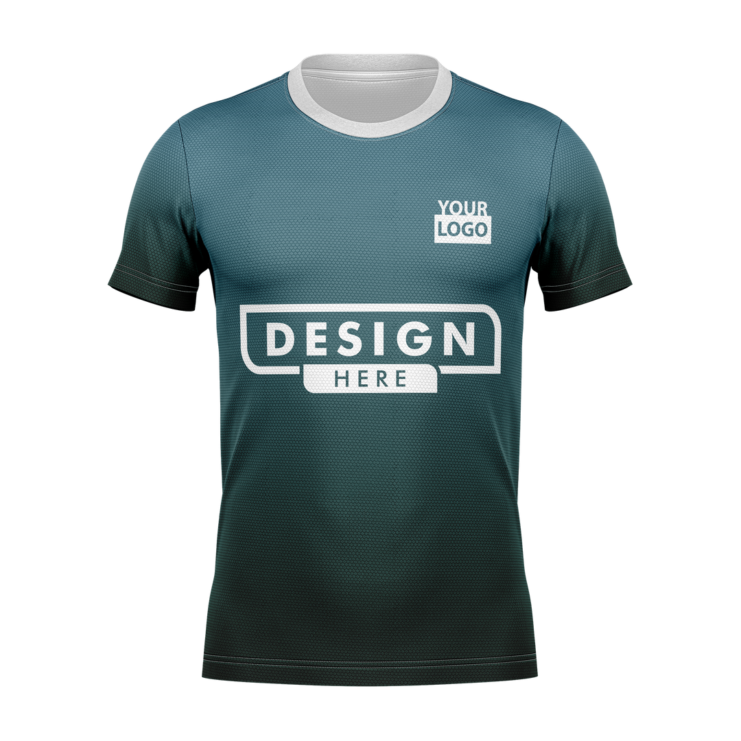 Custom Men's Crew Neck Jersey / Athletic Slim Fit, Micro Mesh, moisture wicking 2023® (C)