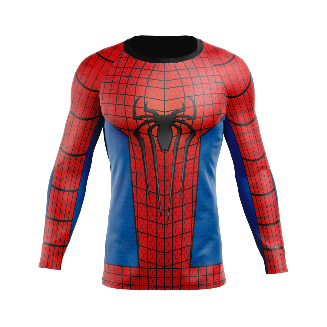 Custom Men's Crew Neck Long Sleeve Shirt (C)