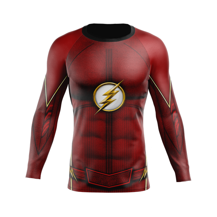 Custom Men's Crew Neck Long Sleeve Shirt (C)