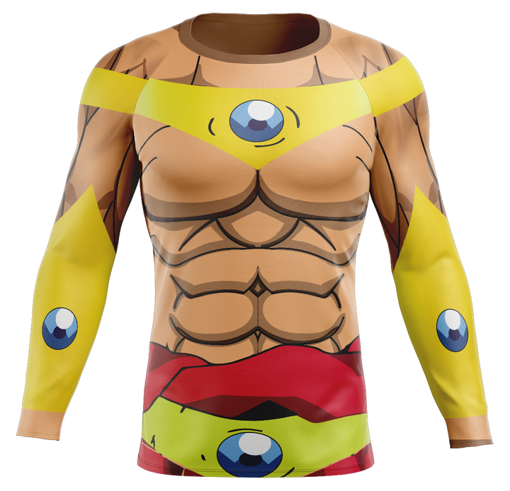 Custom Men's Crew Neck Long Sleeve Shirt (C)
