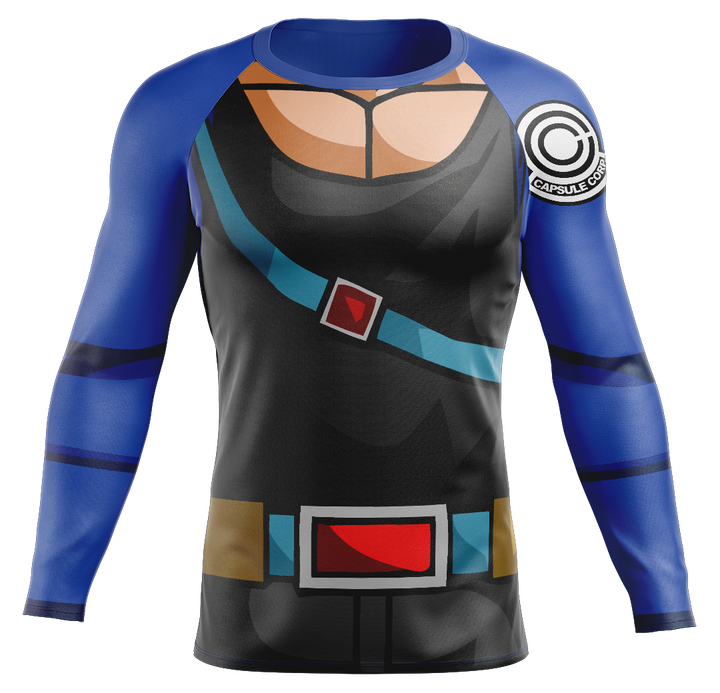 Custom Men's Crew Neck Long Sleeve Shirt (C)
