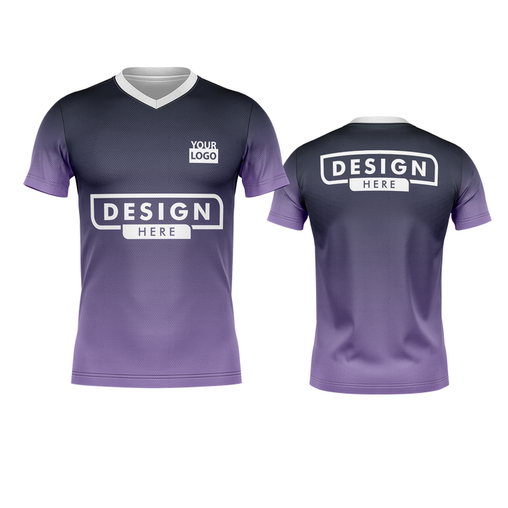 Custom Men's V-Neck Jersey / Athletic Slim Fit, Micro Mesh, moisture wicking 2023® (C)