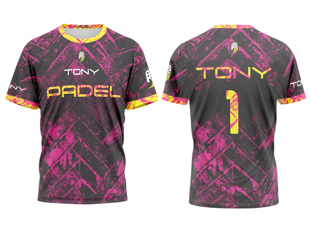 Padel Jersey Custom Crew Neck (C)