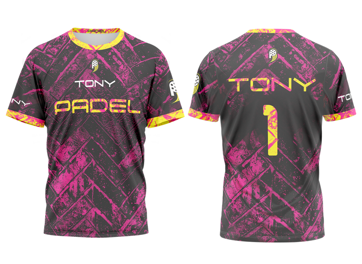Padel Jersey Custom Crew Neck (C)