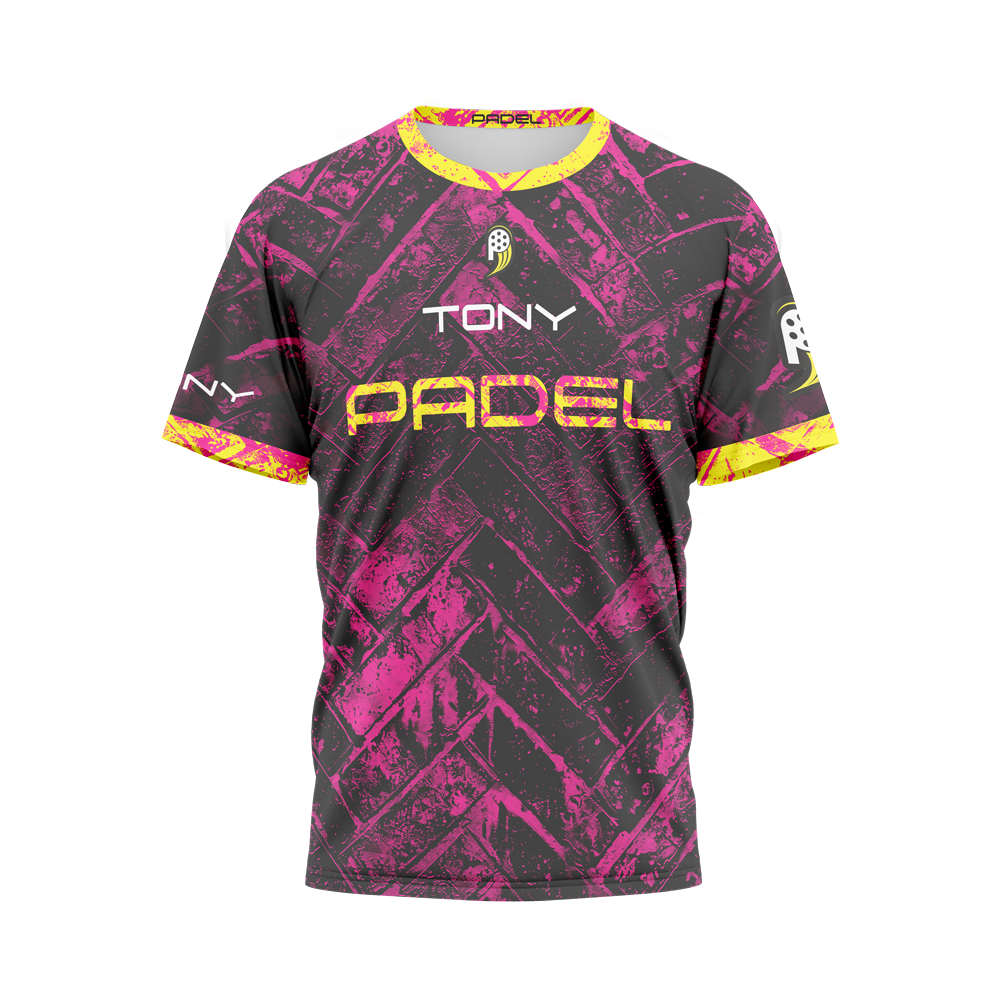 Padel Jersey Custom Crew Neck (C)