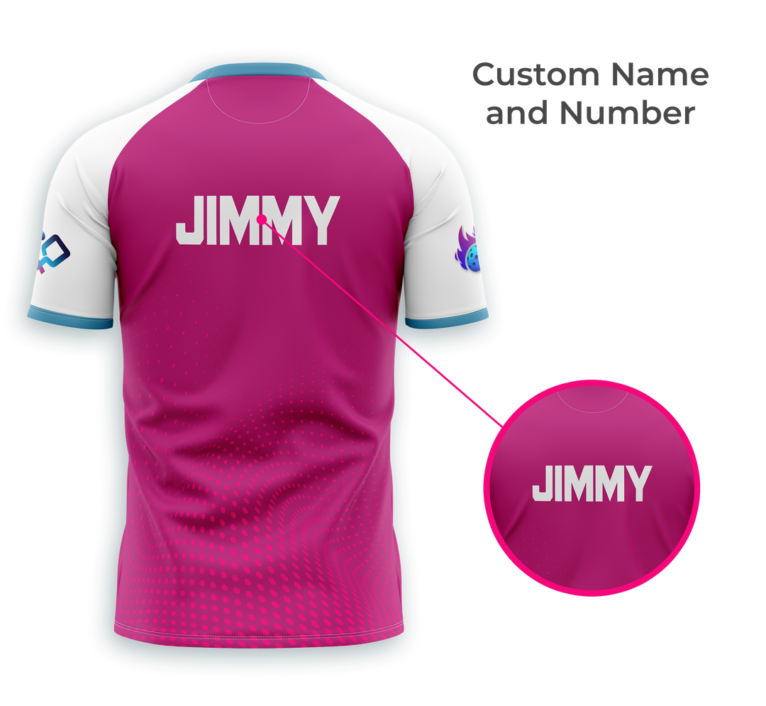 Pickleball Jersey Custom Crew Neck (C)