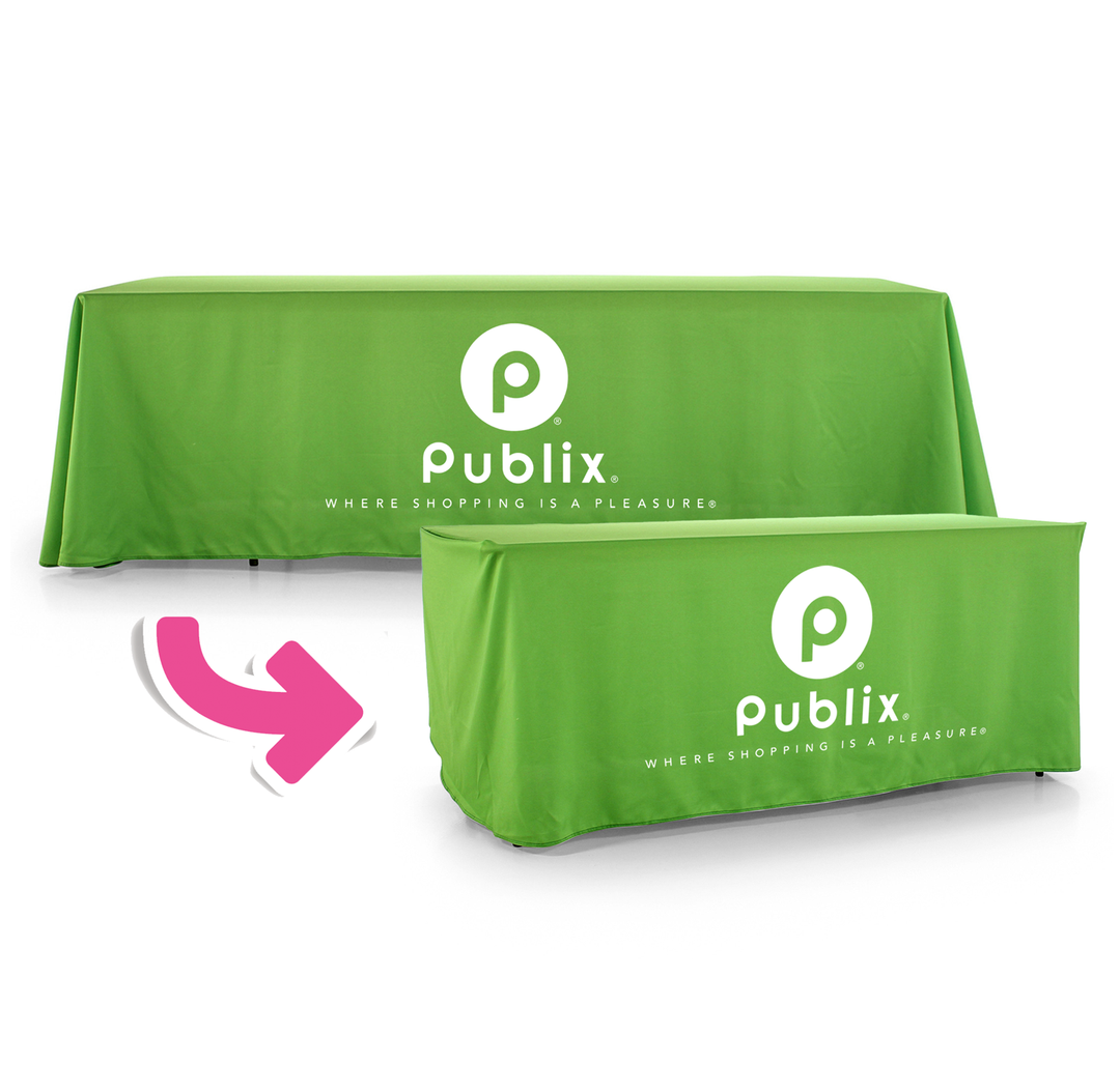 Convertible Table Throw (Black or white Velcro only) (C)