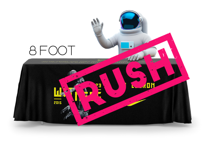 RUSH 8 ft Throw Tablecover (C)