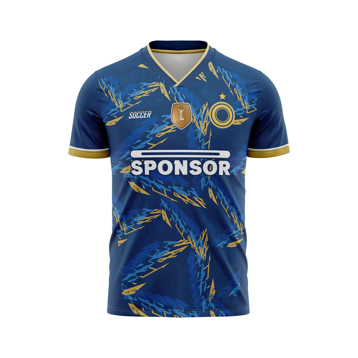 Custom V-Neck Soccer Uniform (C)