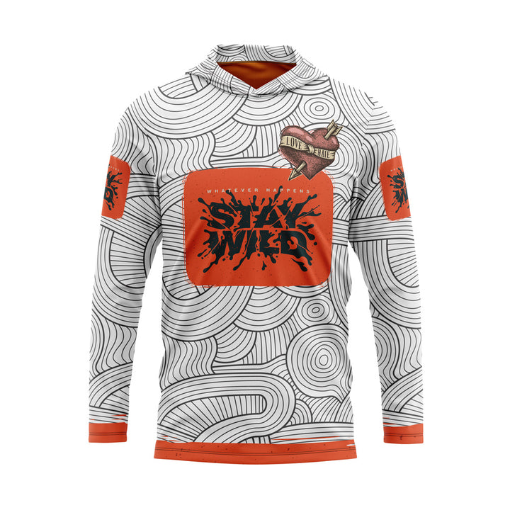 Custom Jersey Hooded T-Shirt (Holiday #13) - E-COM