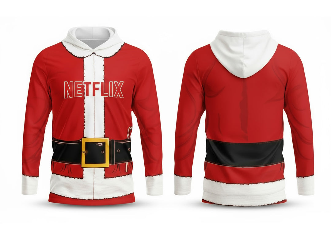 Custom Jersey Hooded T-Shirt (Holiday #13) - E-COM