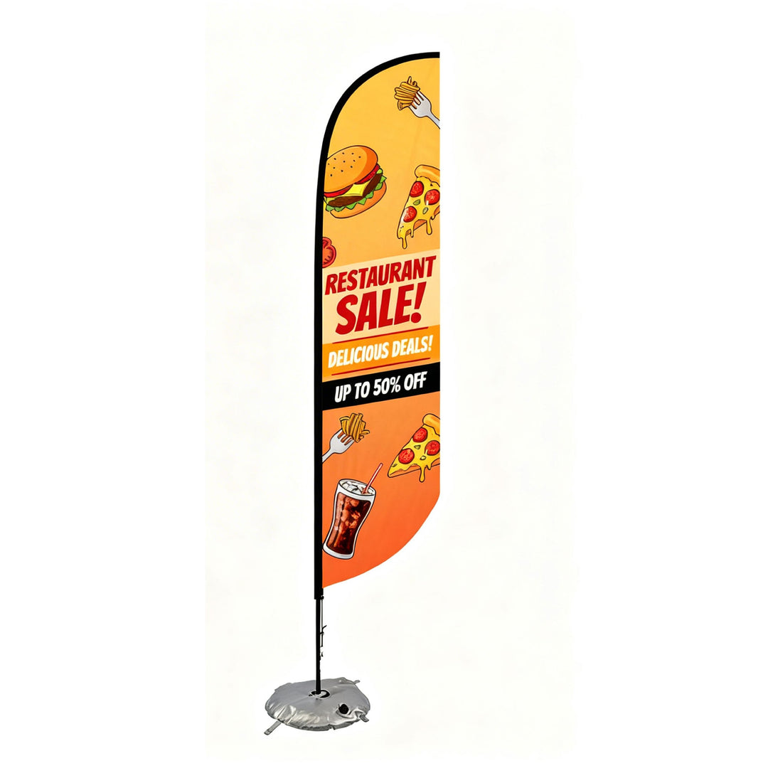Single Sided 10 ft Blade Flag (C)