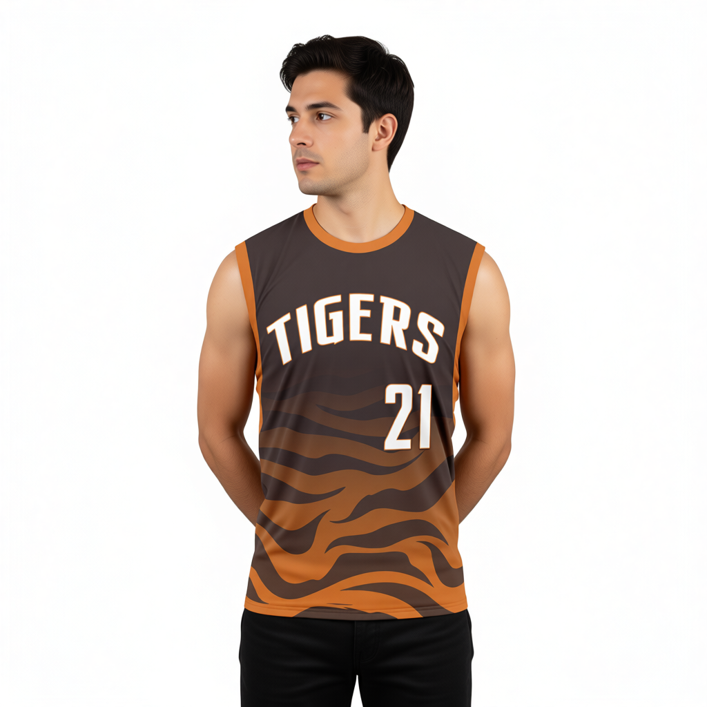 Softball Crew Neck Jersey Sleeveless (C)
