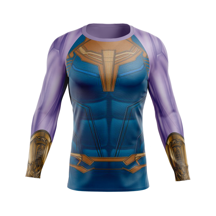Custom Men's Crew Neck Long Sleeve Shirt (C)