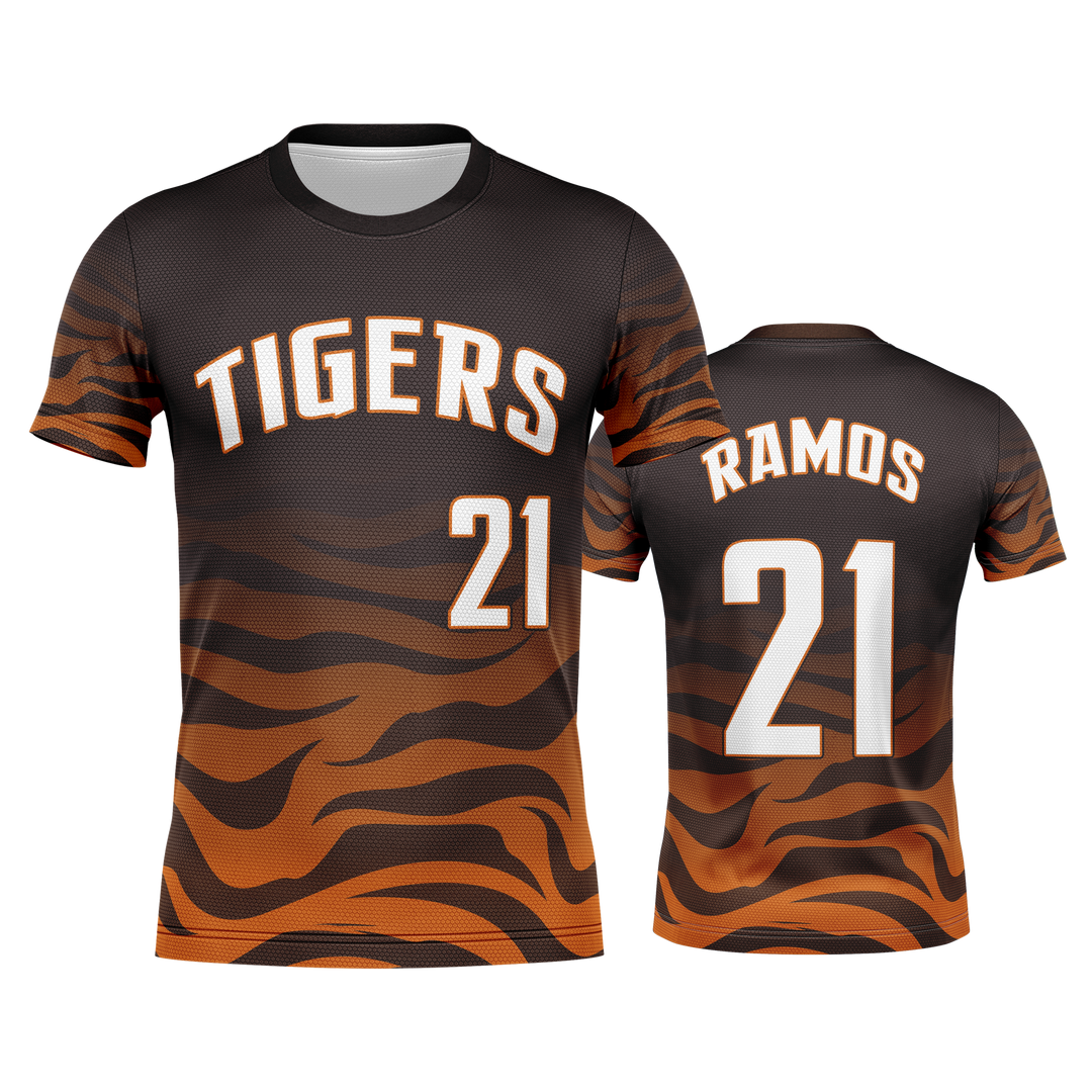 Custom Men's Crew Neck Jersey / Athletic Slim Fit, Micro Mesh, moisture wicking 2023® (C)