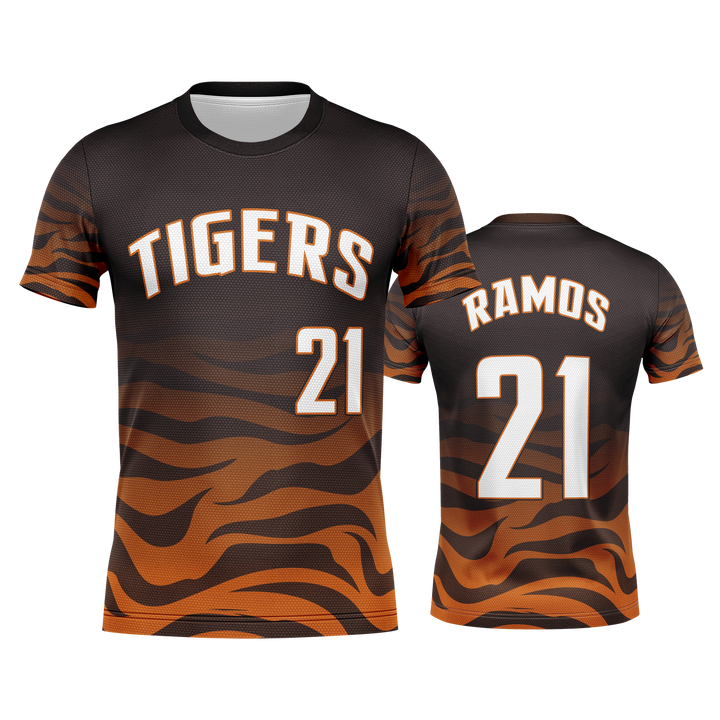 Custom Men's Crew Neck Jersey / Athletic Slim Fit, Micro Mesh, moisture wicking 2023® (C)