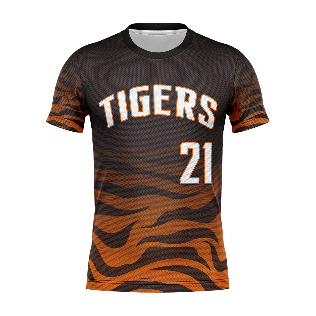Custom Men's Crew Neck Jersey / Athletic Slim Fit, Micro Mesh, moisture wicking 2023® (C)