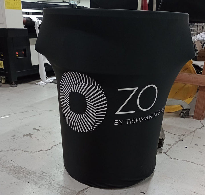 55 Gallon Custom Trash Can Cover (C)