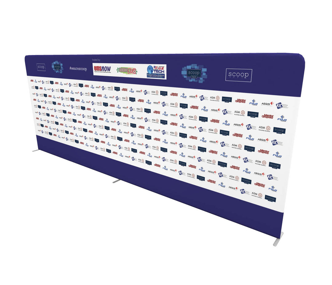 Tubular Tension Backdrop Banner 20´X 8´ (C)