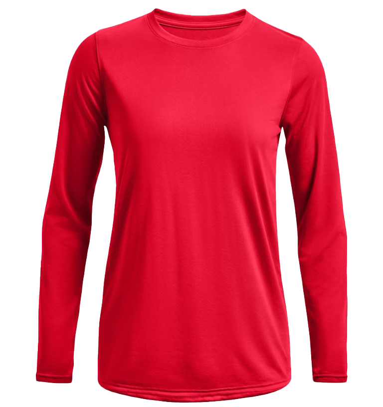 Custom Women's Volleyball Crew Neck Long Sleeve Jersey MICRO MESH (C)