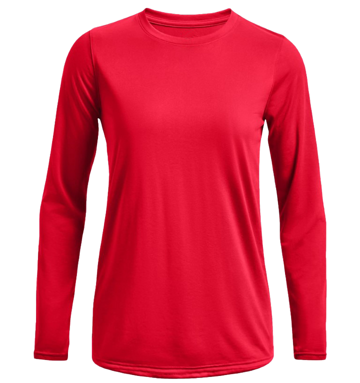 Custom Women's Volleyball Crew Neck Long Sleeve Jersey MICRO MESH (C)
