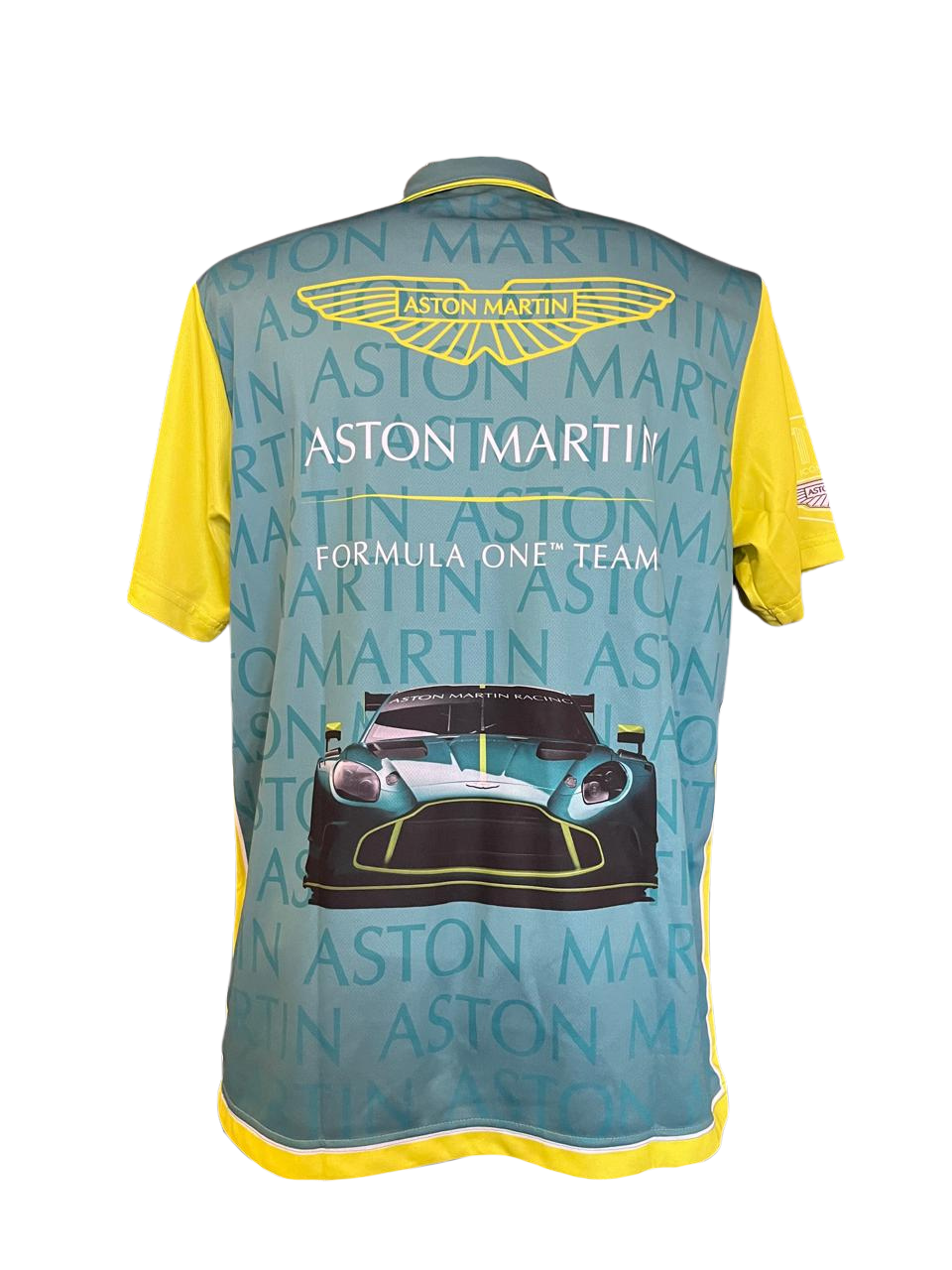 Custom Men's Zip-Neck Polo Shirt (C)