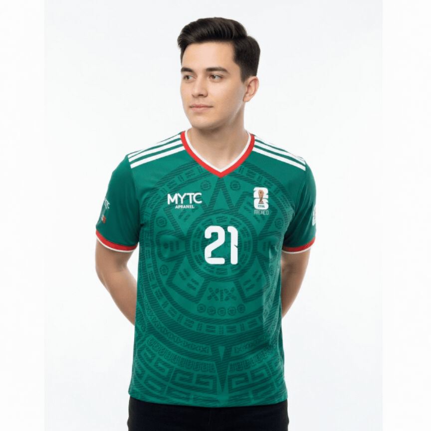 Custom V-Neck Soccer Jersey (C)