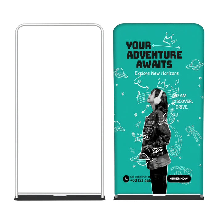 Tube Display 48" x 90" (C)